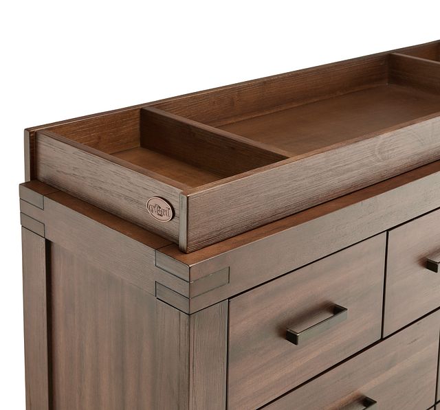 Piermont Mid Tone Dresser With Changing Top