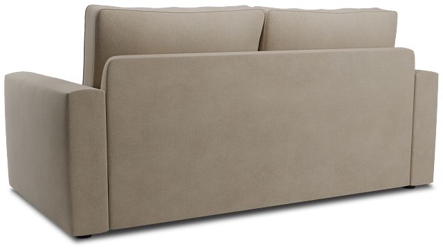 Siesta Peyton Beige Fabric Memory Foam Sleeper