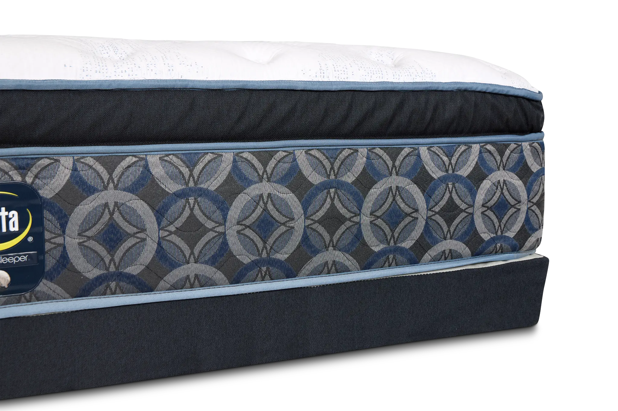 Serta Perfect Sleeper Bay City Plush Low-profile Mattress Set Serta Perfect Sleeper Bay City Plush Low-profile Mattress Set