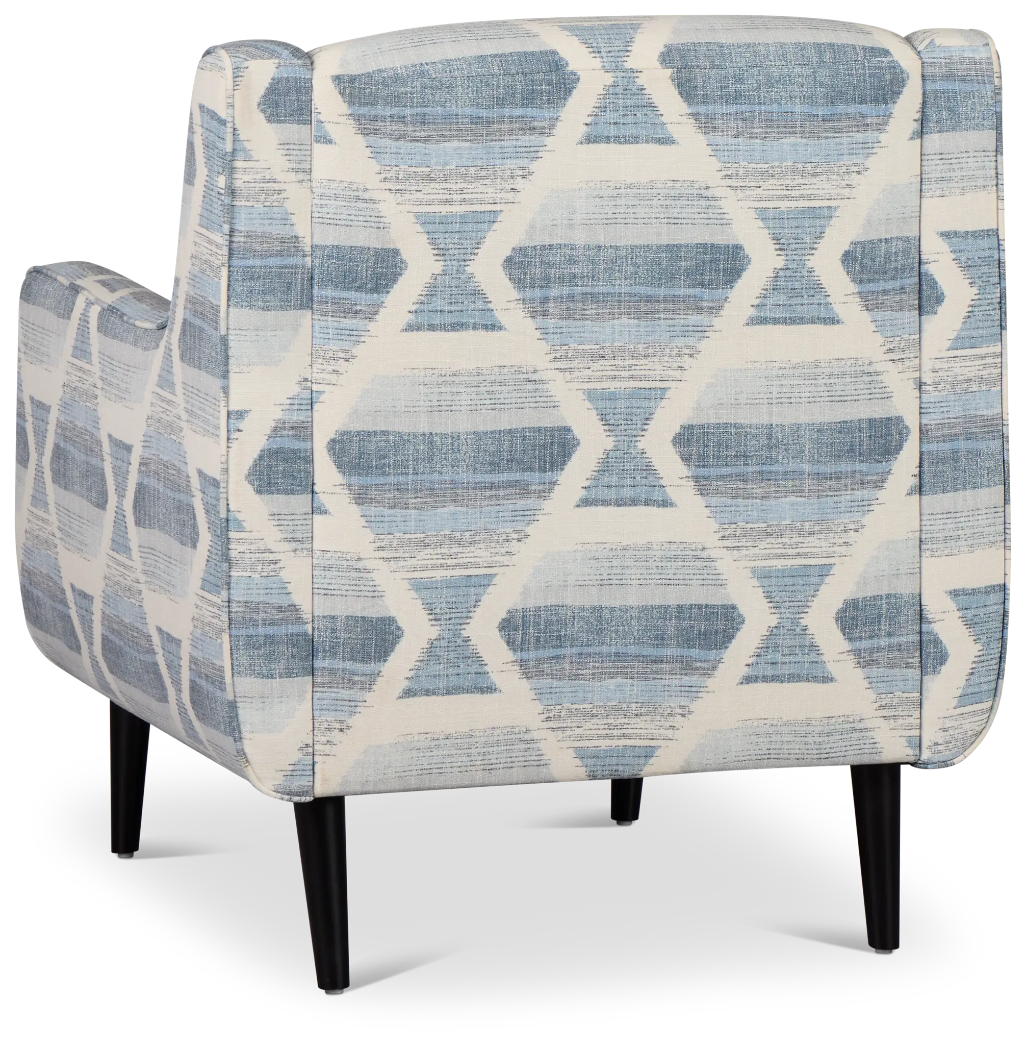 Everly Blue Fabric Accent Chair Everly Blue Fabric Accent Chair
