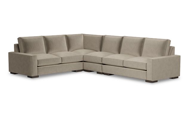 Edgewater Joya Beige Medium Two-arm Sectional