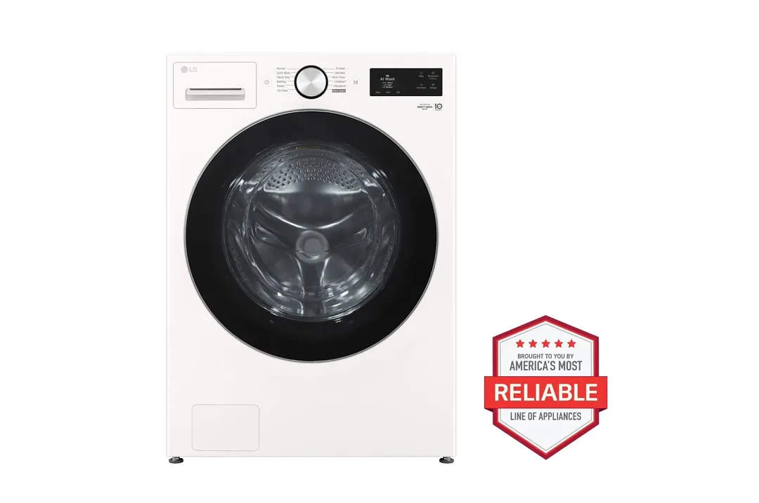 Lg 5800 Series White Front Load Washer
