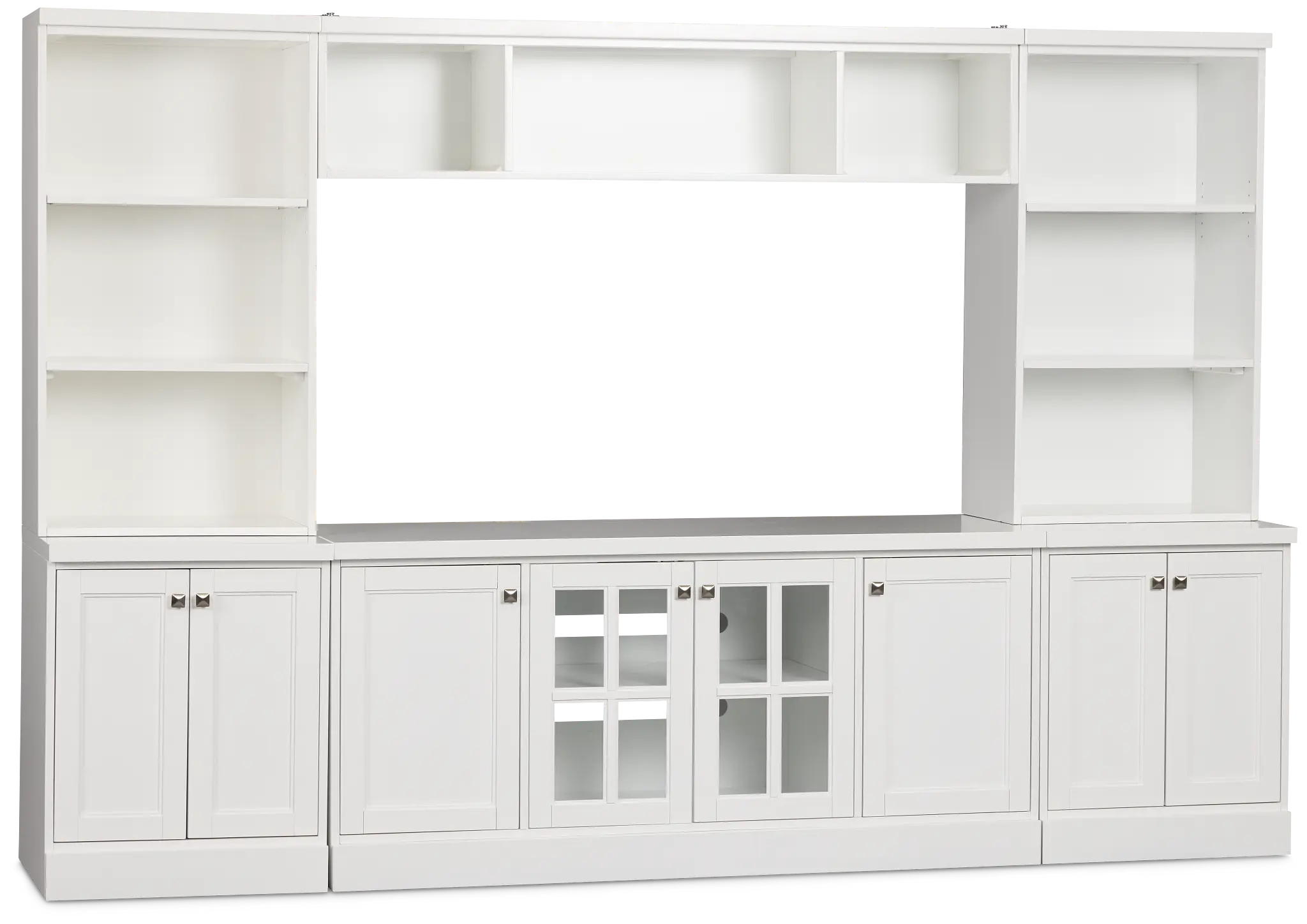 Newport White Door Entertainment Wall Newport White Door Entertainment Wall