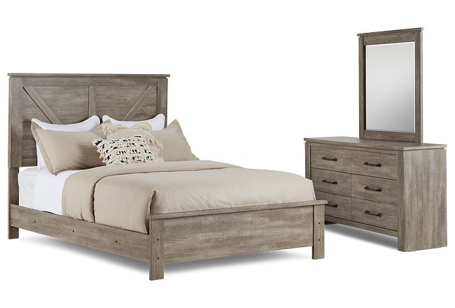 Blueridge Light Tone Panel Bedroom