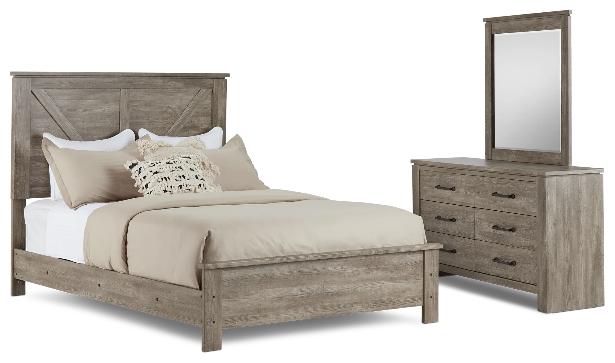 Blueridge Light Tone Panel Bedroom