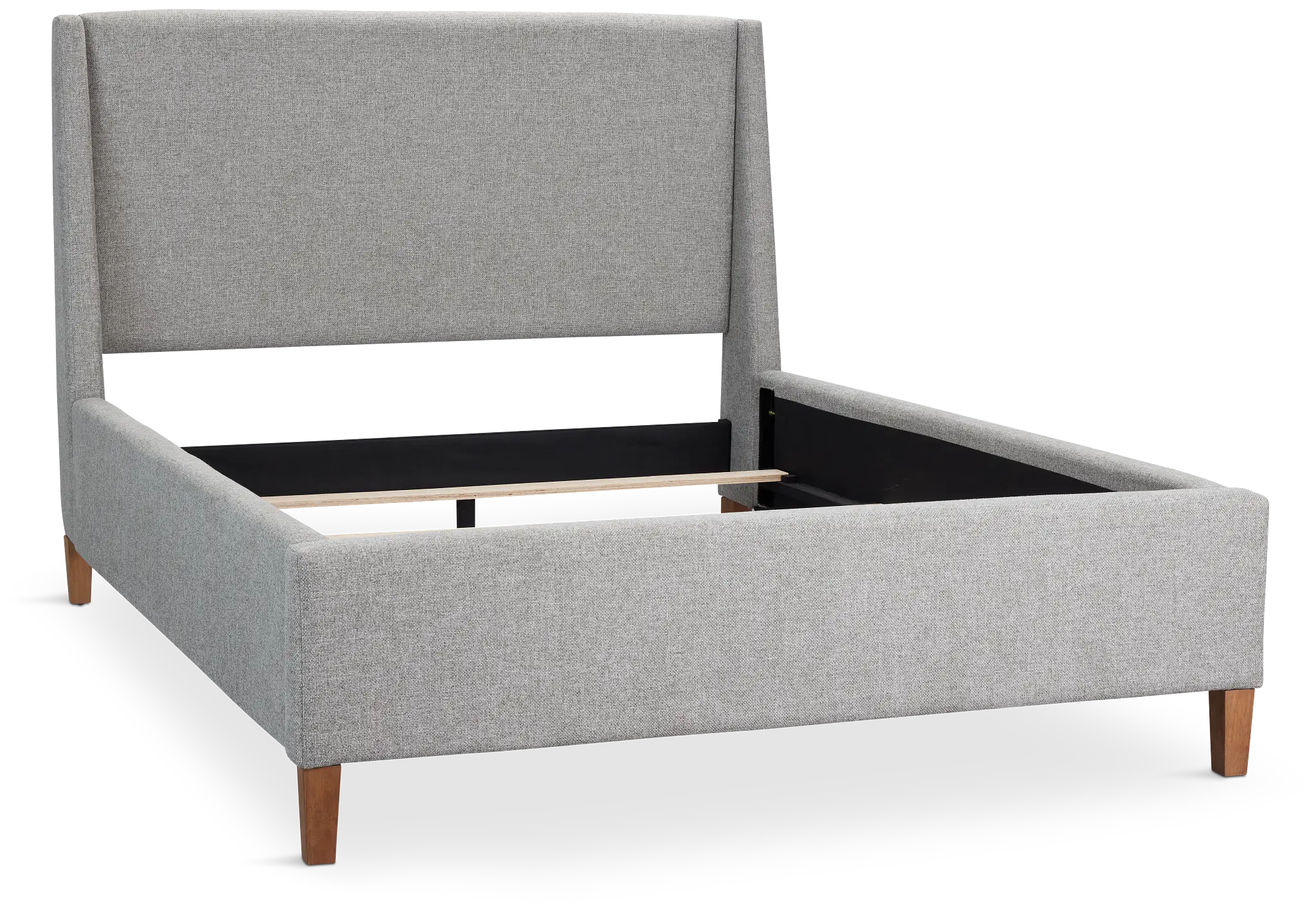 Provo Gray Uph Panel Bed Provo Gray Uph Panel Bed