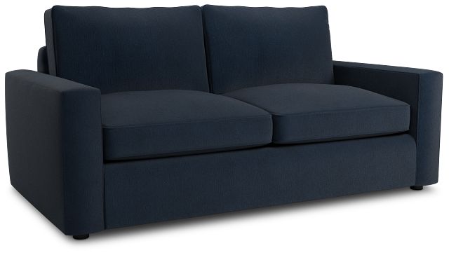 Siesta Revenue Dark Blue Fabric Cooling Memory Foam Sleeper