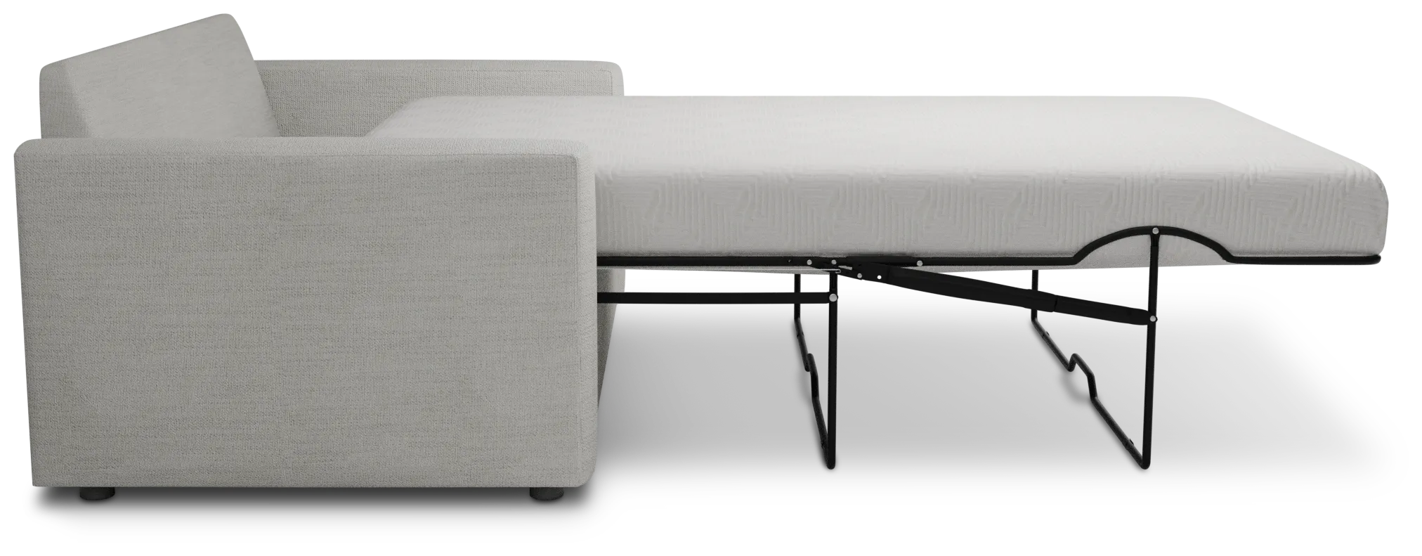 Siesta Maguire Ivory Fabric Memory Foam Sleeper