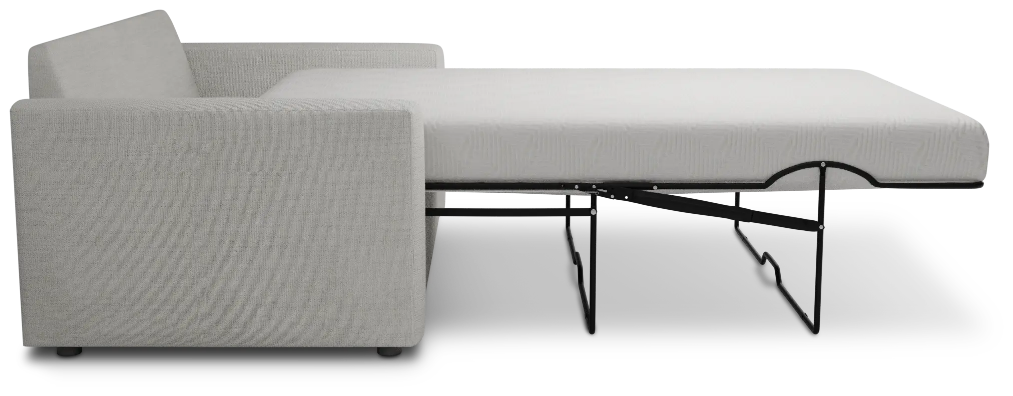 Siesta Maguire Ivory Fabric Memory Foam Sleeper Siesta Maguire Ivory Fabric Memory Foam Sleeper
