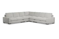 Edgewater Elevation Khaki Large Two-arm Sectional