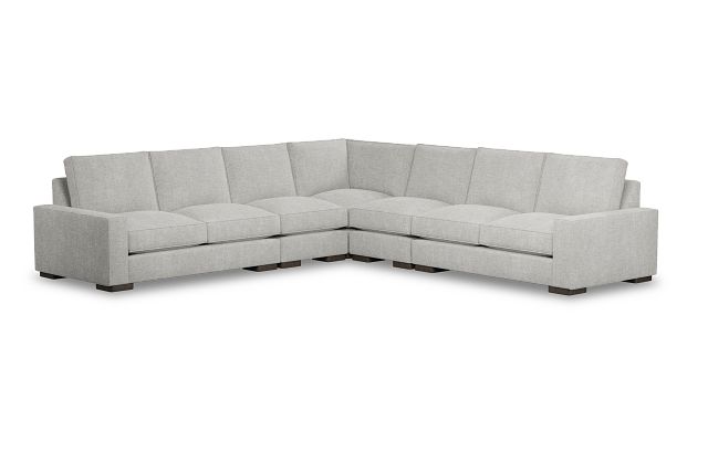 Edgewater Elevation Khaki Large Two-arm Sectional