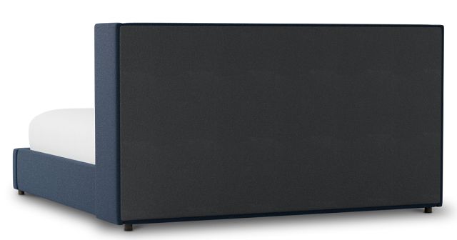 Captiva Elite Navy 48" Upholstered Shelter Bed
