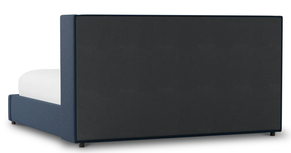 Captiva Elite Navy 48" Upholstered Shelter Bed