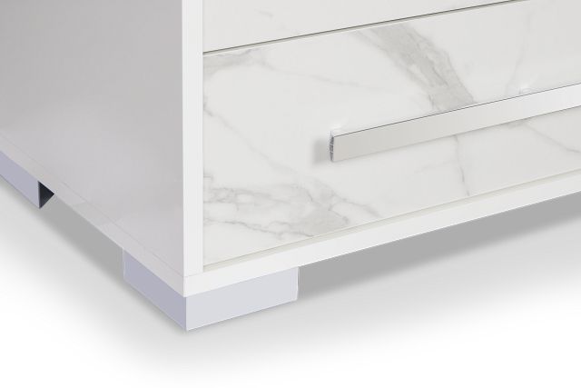 Modena White Dresser