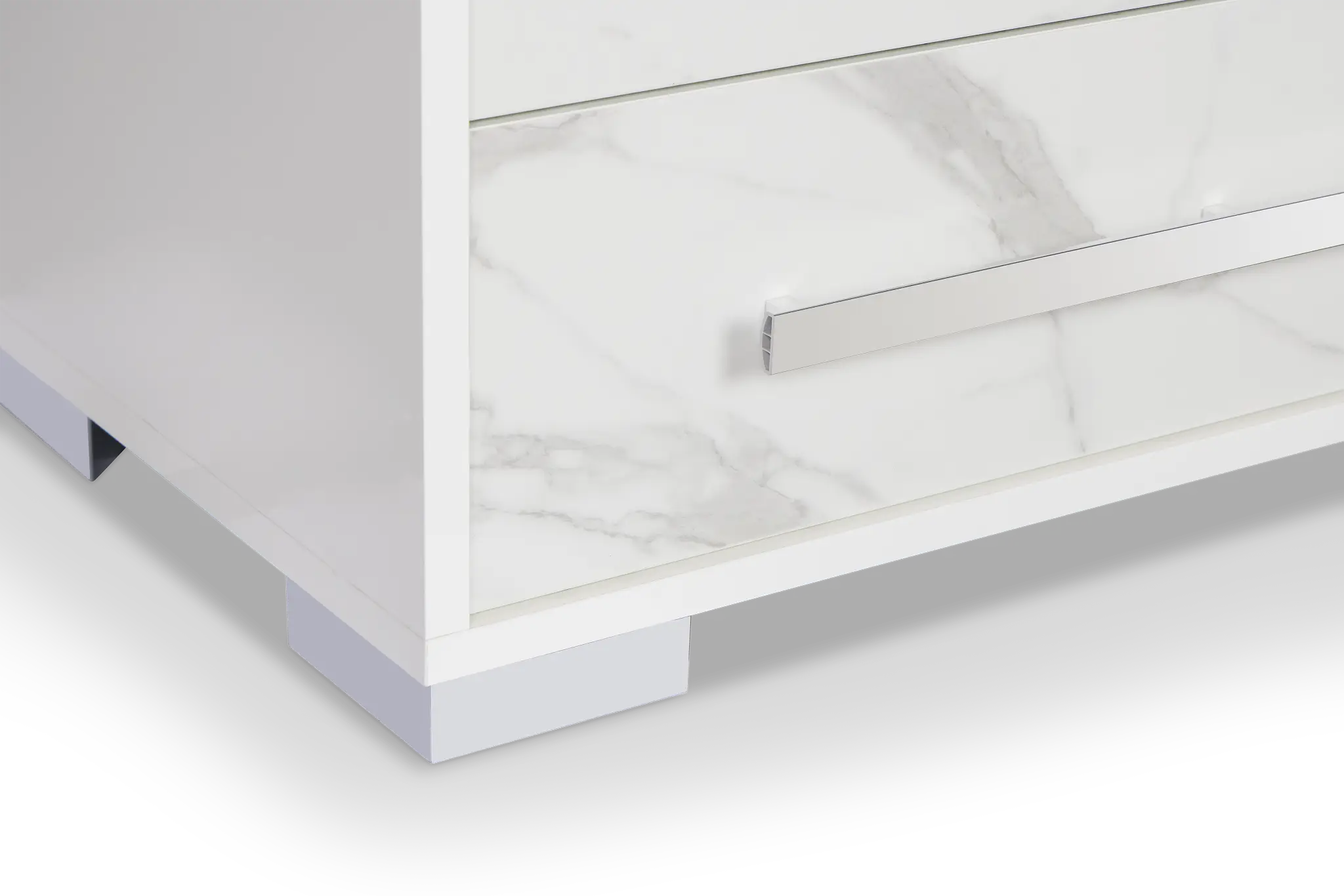 Modena White Dresser Modena White Dresser