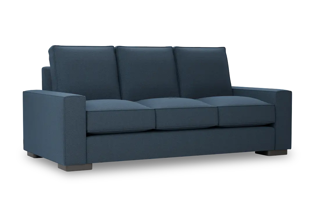 Edgewater Elite Blue 84" Sofa W/ 3 Cushions Edgewater Elite Blue 84" Sofa W/ 3 Cushions