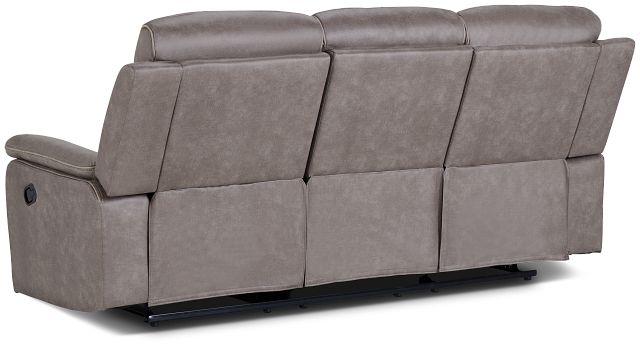 Grayson Gray Micro Reclining Sofa