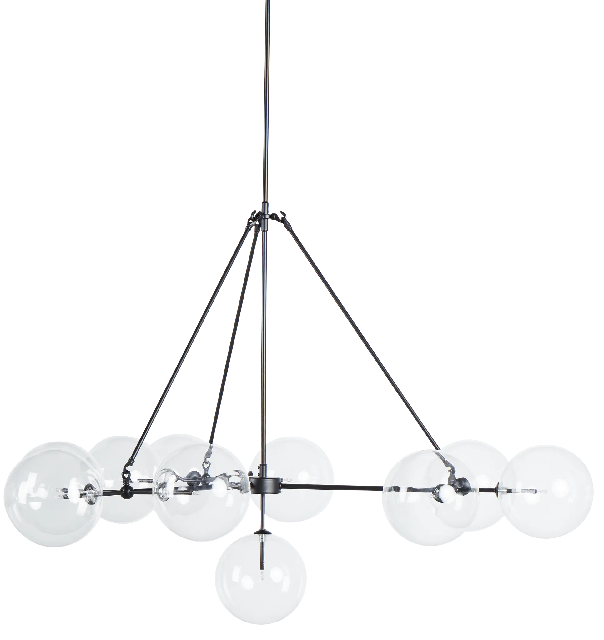 Irve Black Chandelier