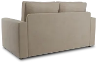 Siesta Peyton Beige Fabric Loveseat