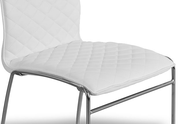 Skyline White Metal Side Chair (6)