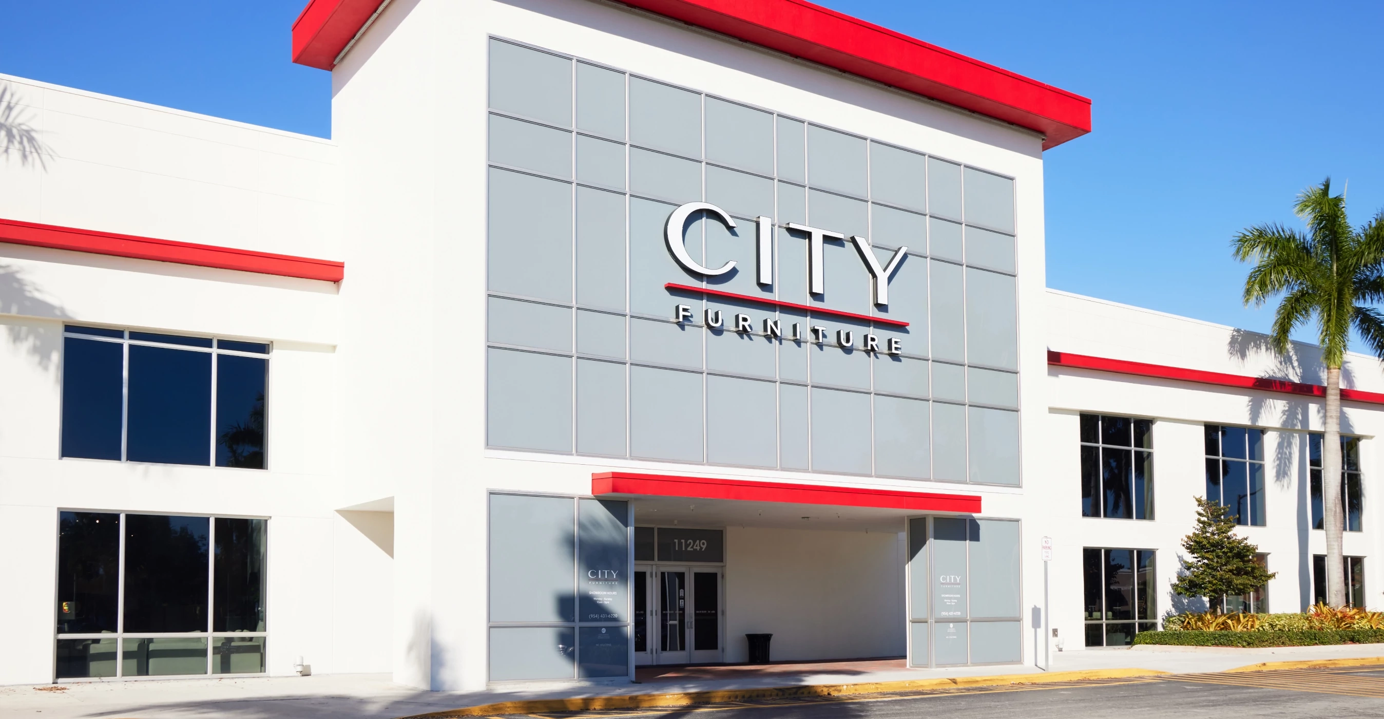 City on sale furniture hours