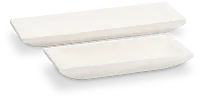 Fare White Set Of 2 Tray