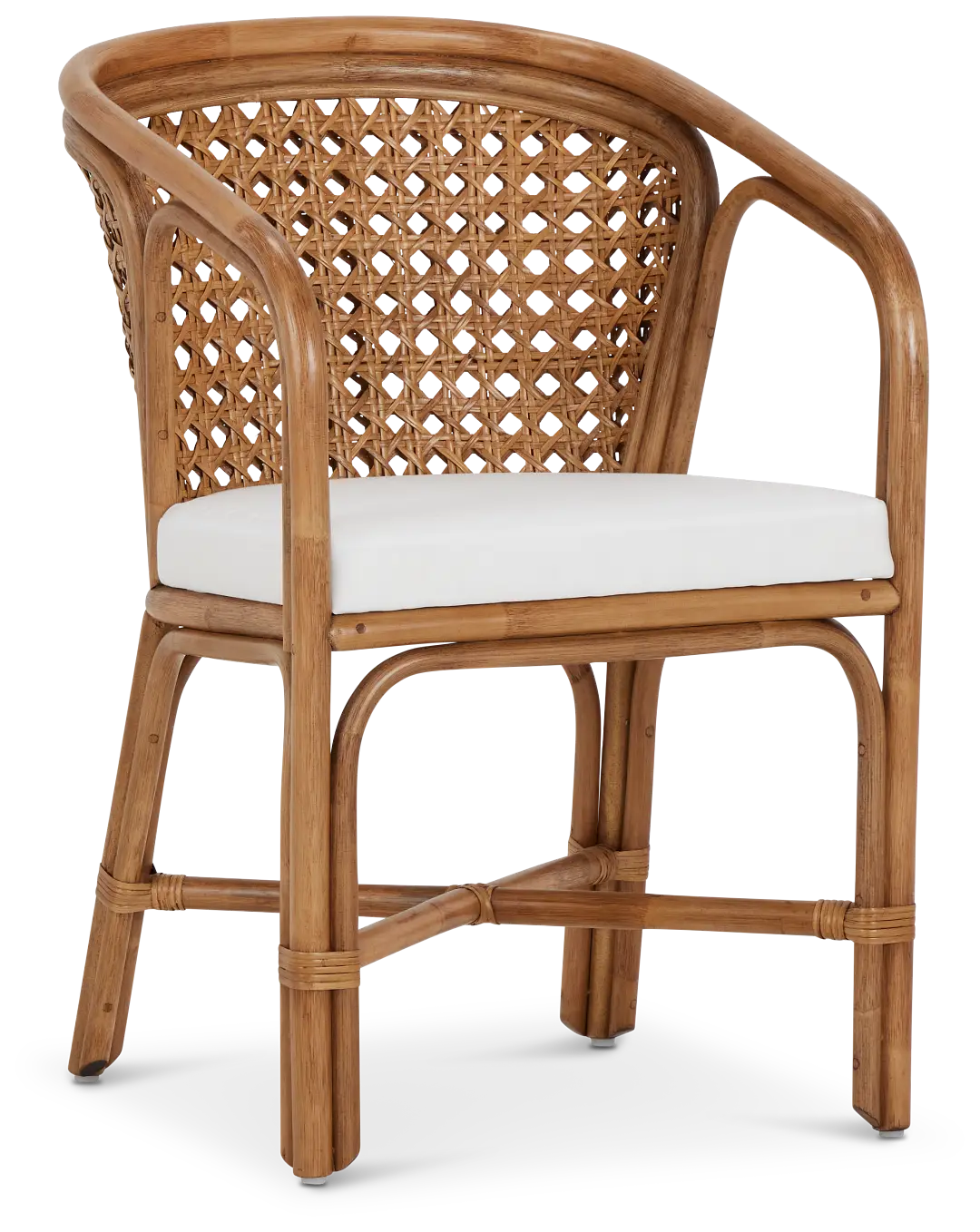 Maui Light Tone Woven Upholstered Arm Chair Maui Light Tone Woven Upholstered Arm Chair