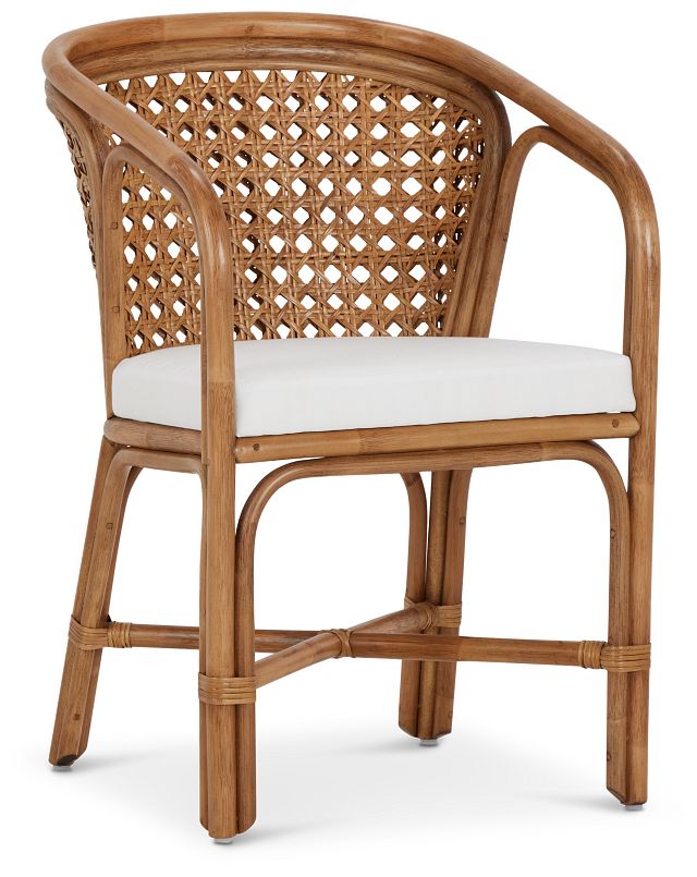 Maui Light Tone Woven Arm Chair