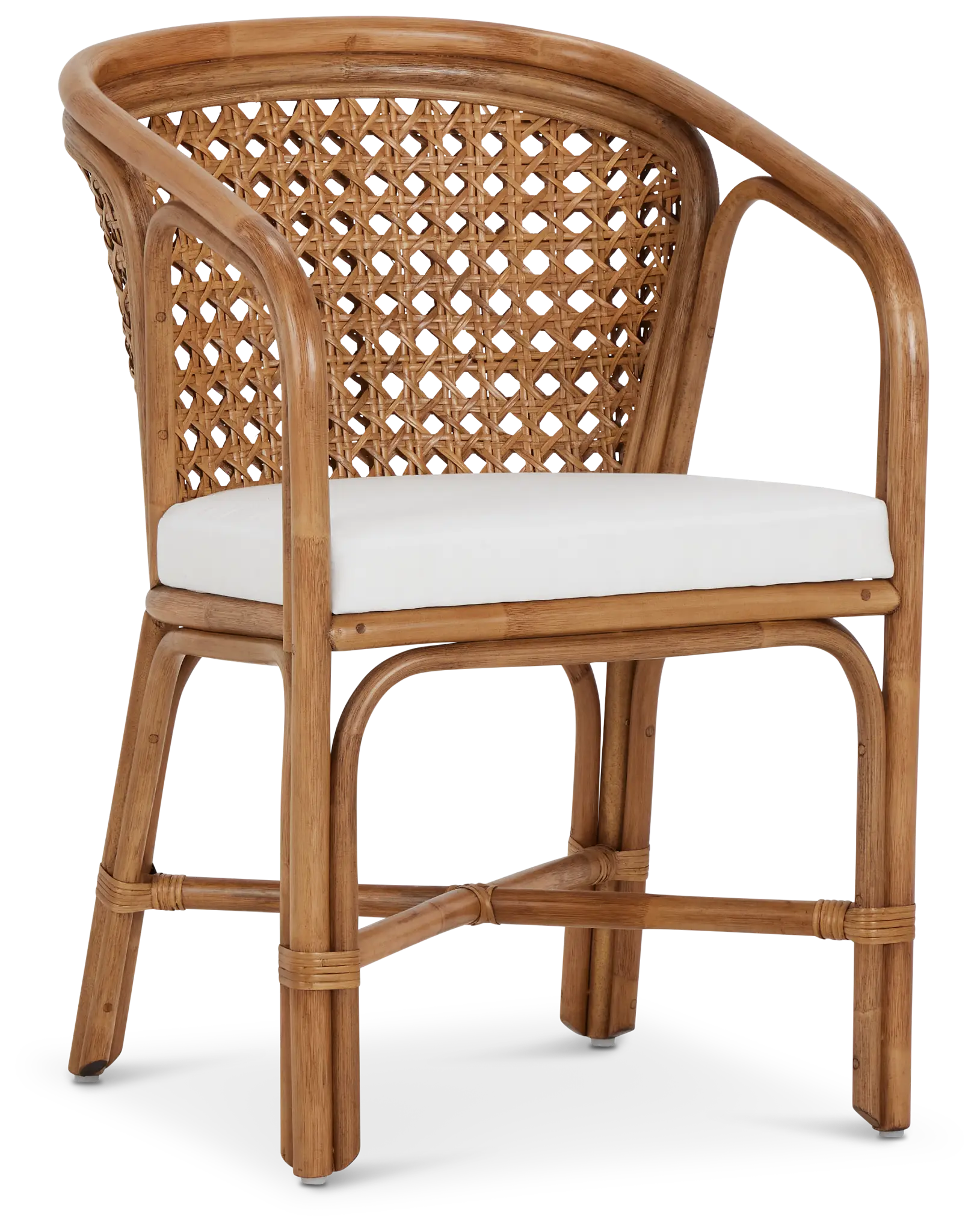 Maui Light Tone Woven Upholstered Arm Chair Maui Light Tone Woven Upholstered Arm Chair