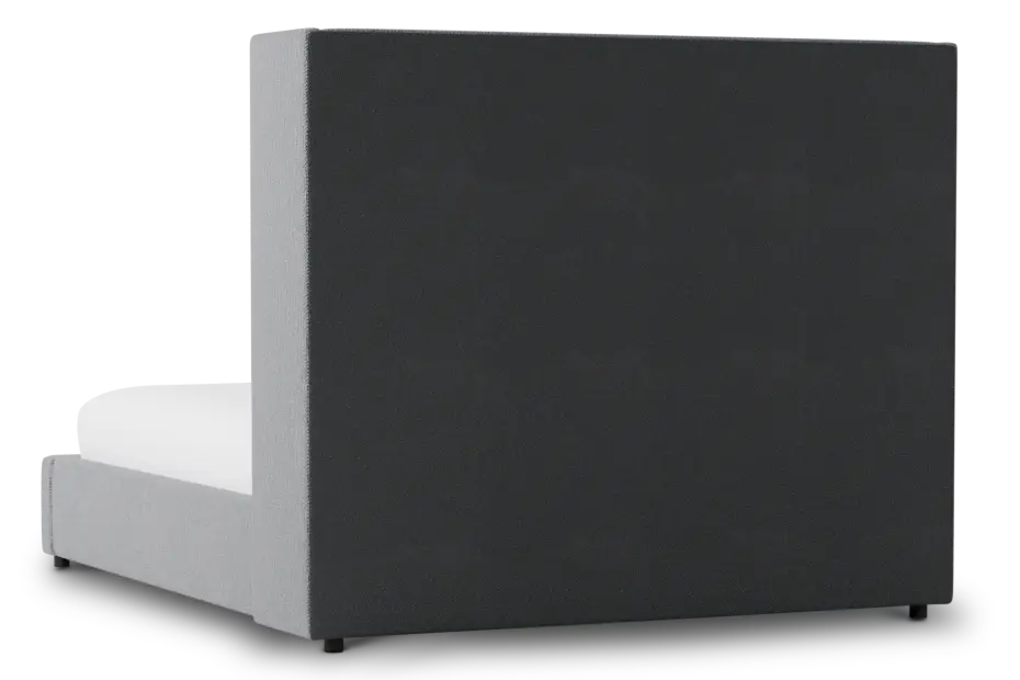 Captiva Revenue Gray 60" Upholstered Shelter Bed Captiva Revenue Gray 60" Upholstered Shelter Bed