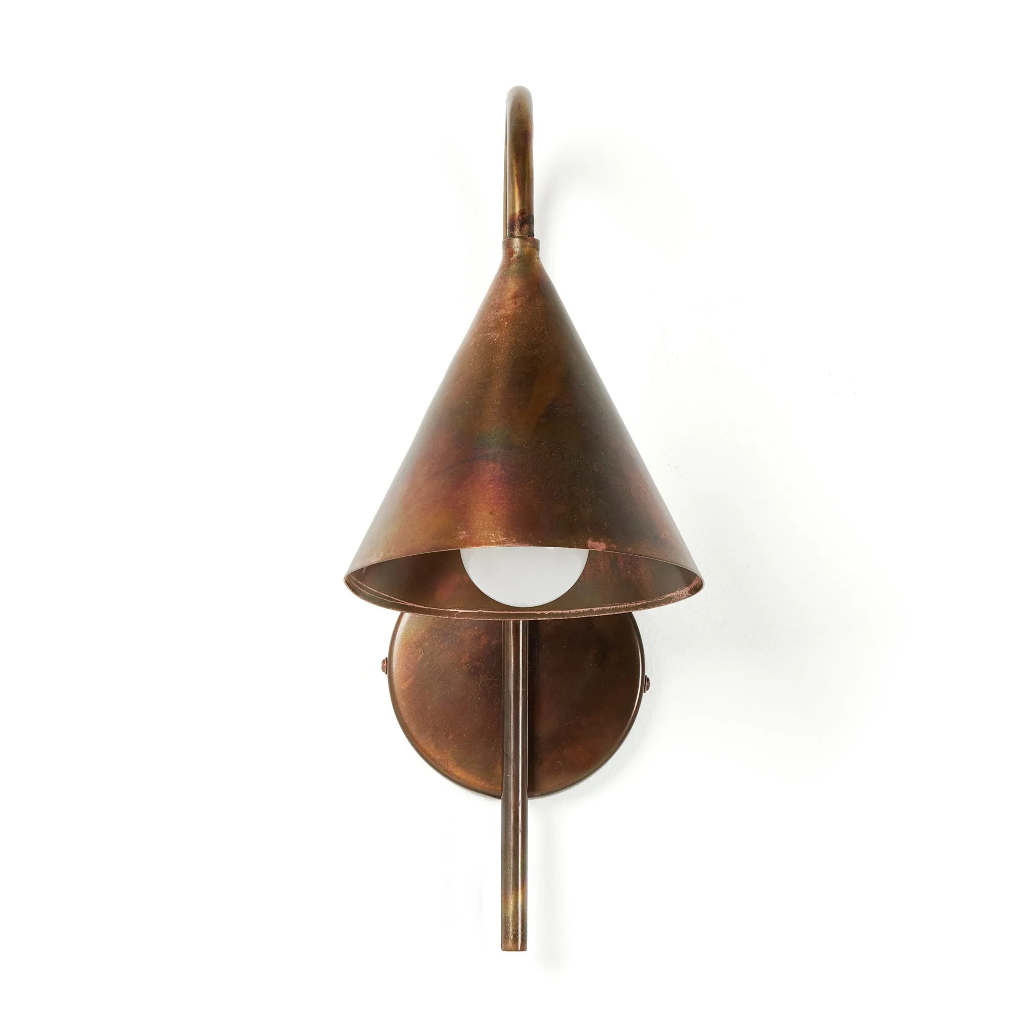 Four Hands Nandi Copper Electrical Sconce