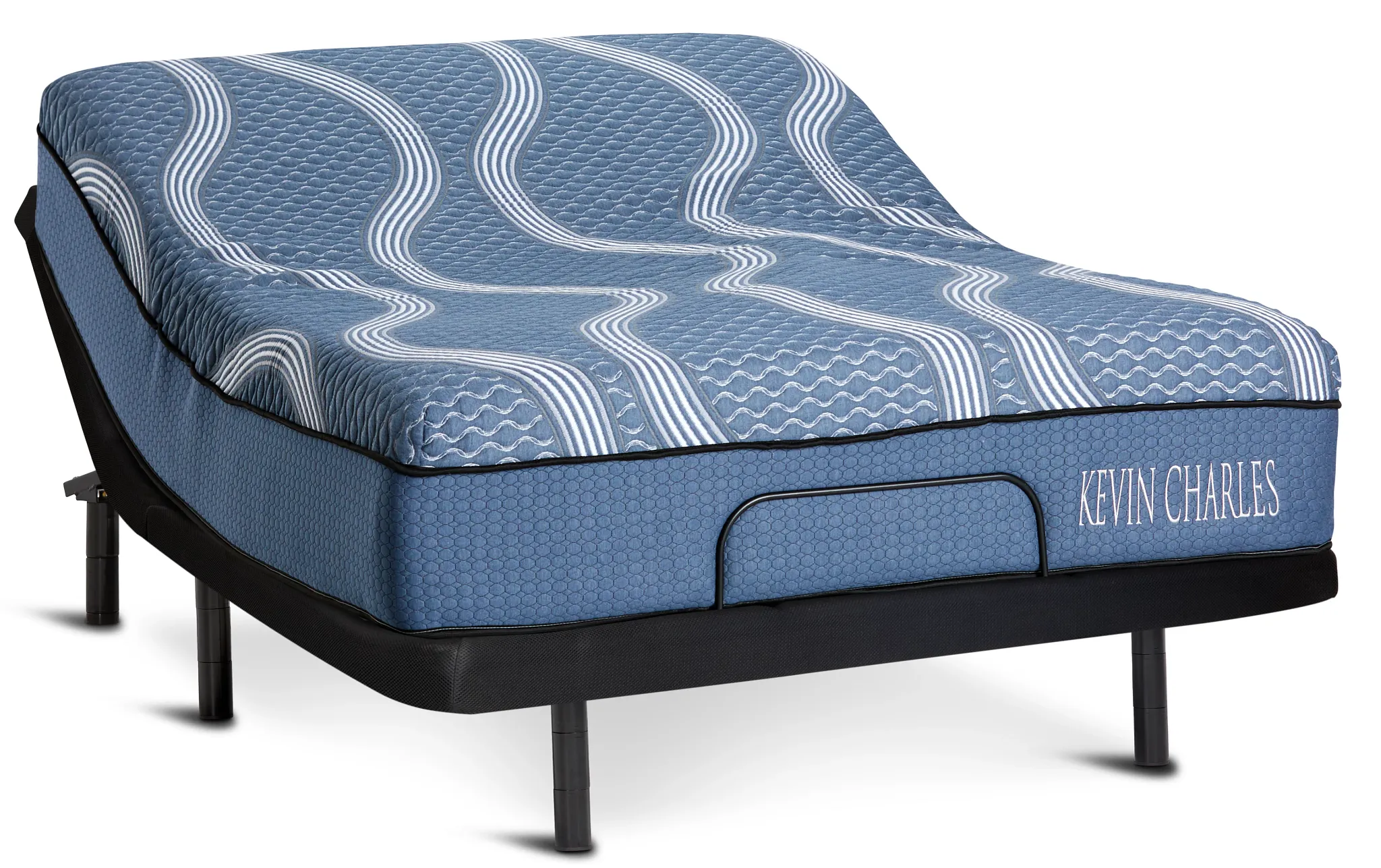 Kevin Charles Vista Hybrid Plus Adjustable Mattress Set