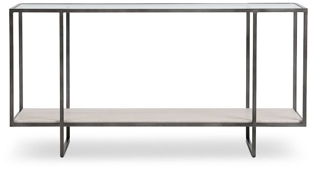 Harlow Glass Console Table