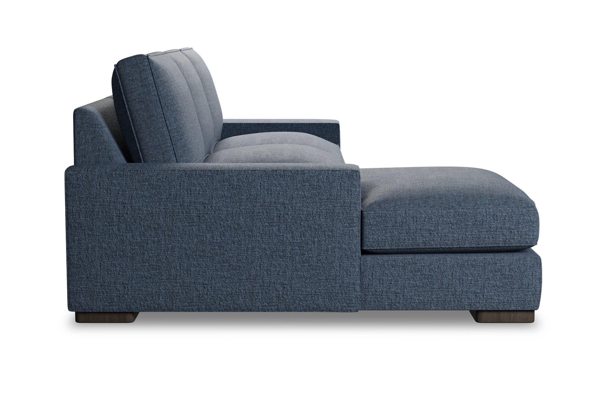 Edgewater Victory Dark Blue Left Chaise Sectional