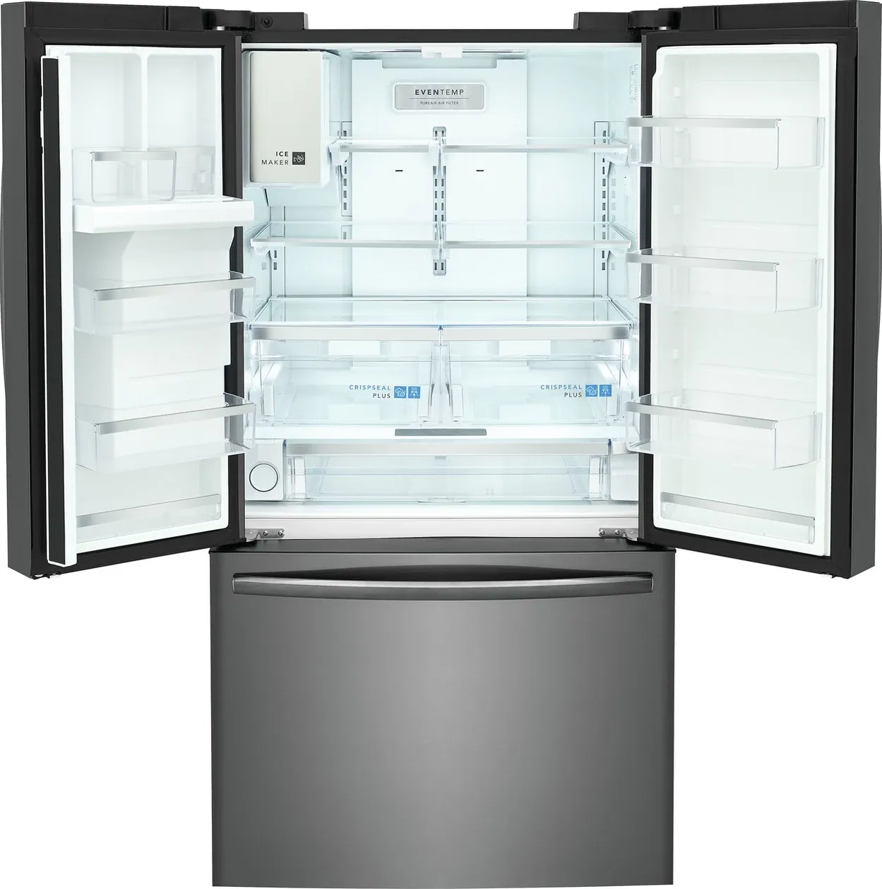 Frigidaire 2853 Series Black Stnl Steel French Door Refrigerator
