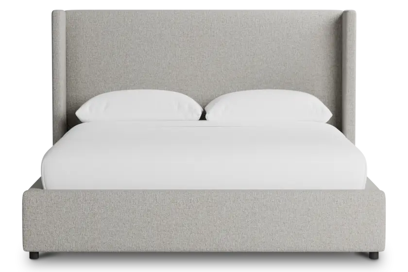 Captiva Elavation Khaki 48" Upholstered Shelter Bed Captiva Elavation Khaki 48" Upholstered Shelter Bed