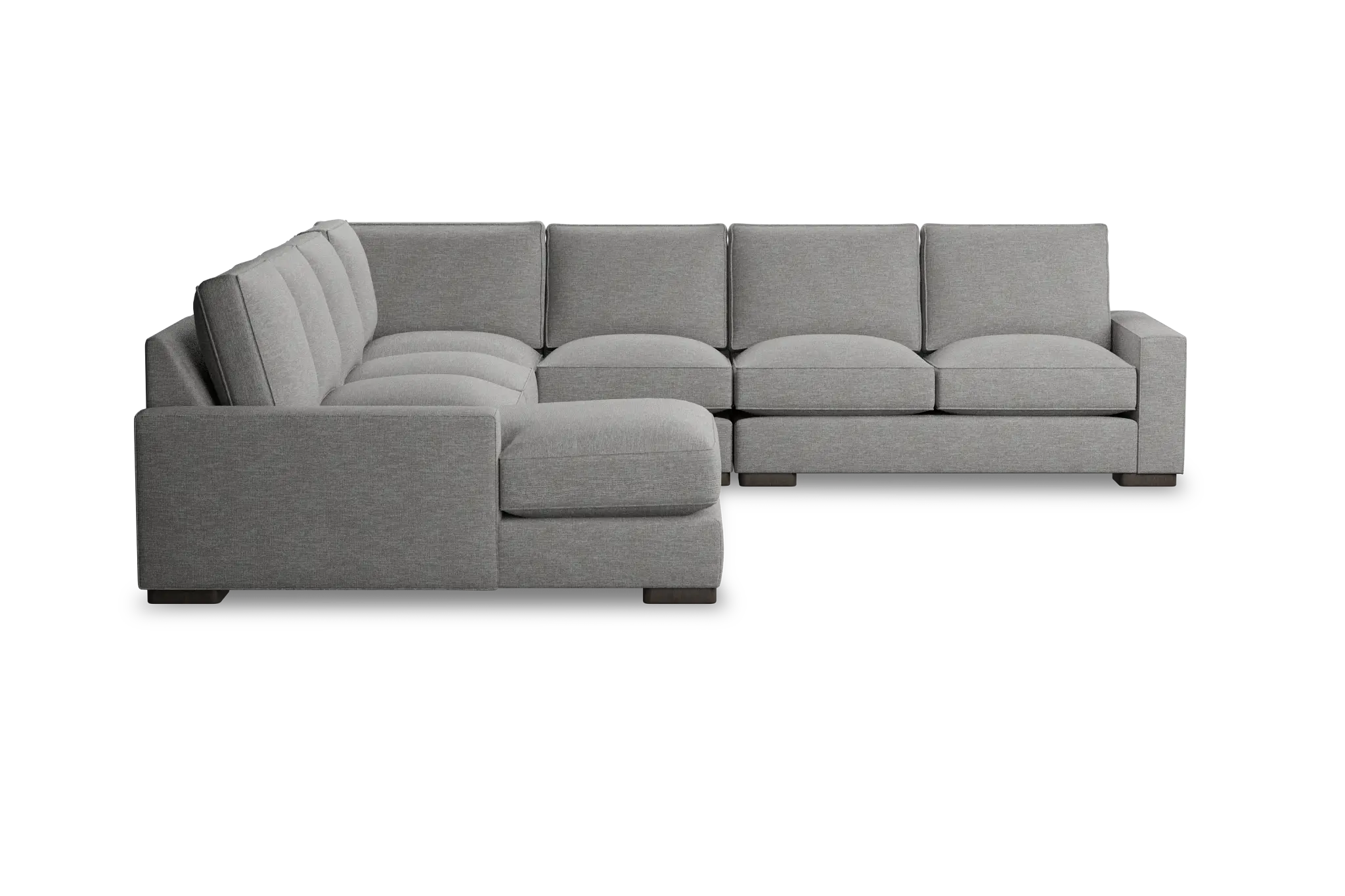 Edgewater Victory Gray Large Left Chaise Sectional Edgewater Victory Gray Large Left Chaise Sectional