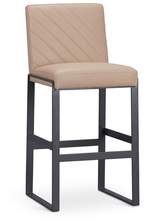 Harlem Taupe 30" Upholstered Barstool