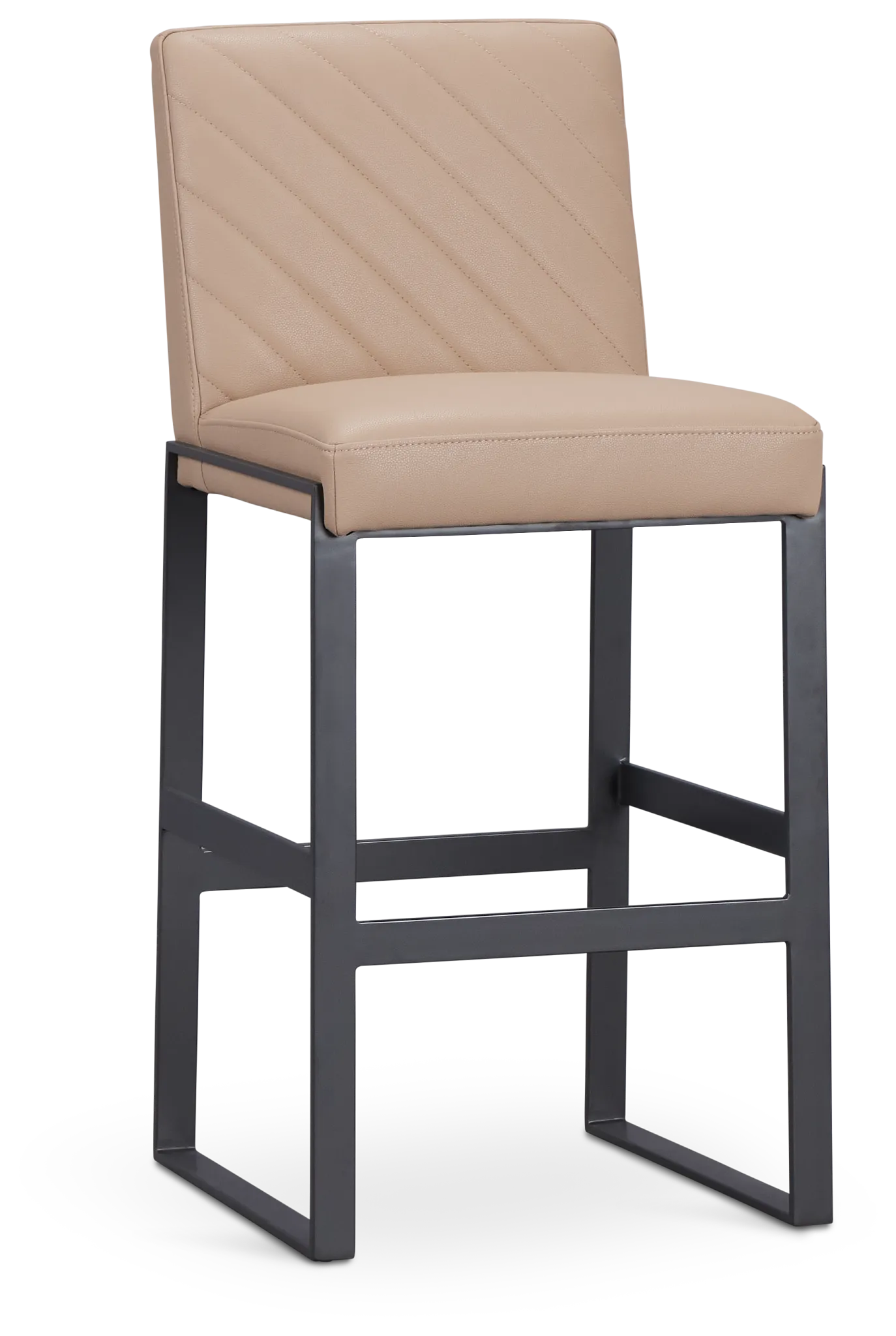 Harlem Taupe 30" Upholstered Barstool
