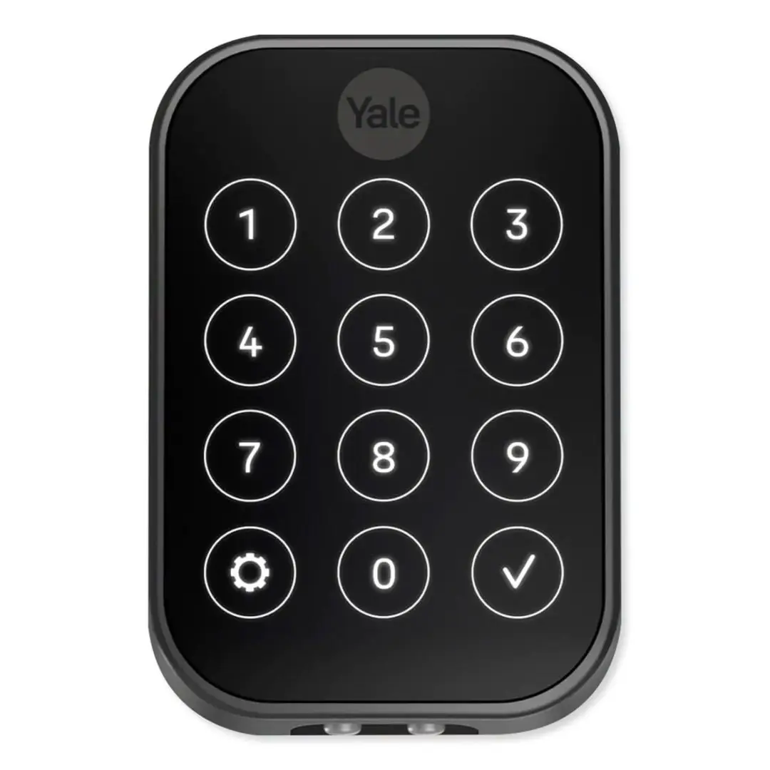 Yale Pro 2 Pushbutton & Connect Bridge Black Key-free Touchscreen Door Lock Yale Pro 2 Pushbutton & Connect Bridge Black Key-free Touchscreen Door Lock
