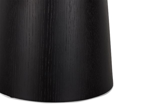 Nomad Black Round End Table