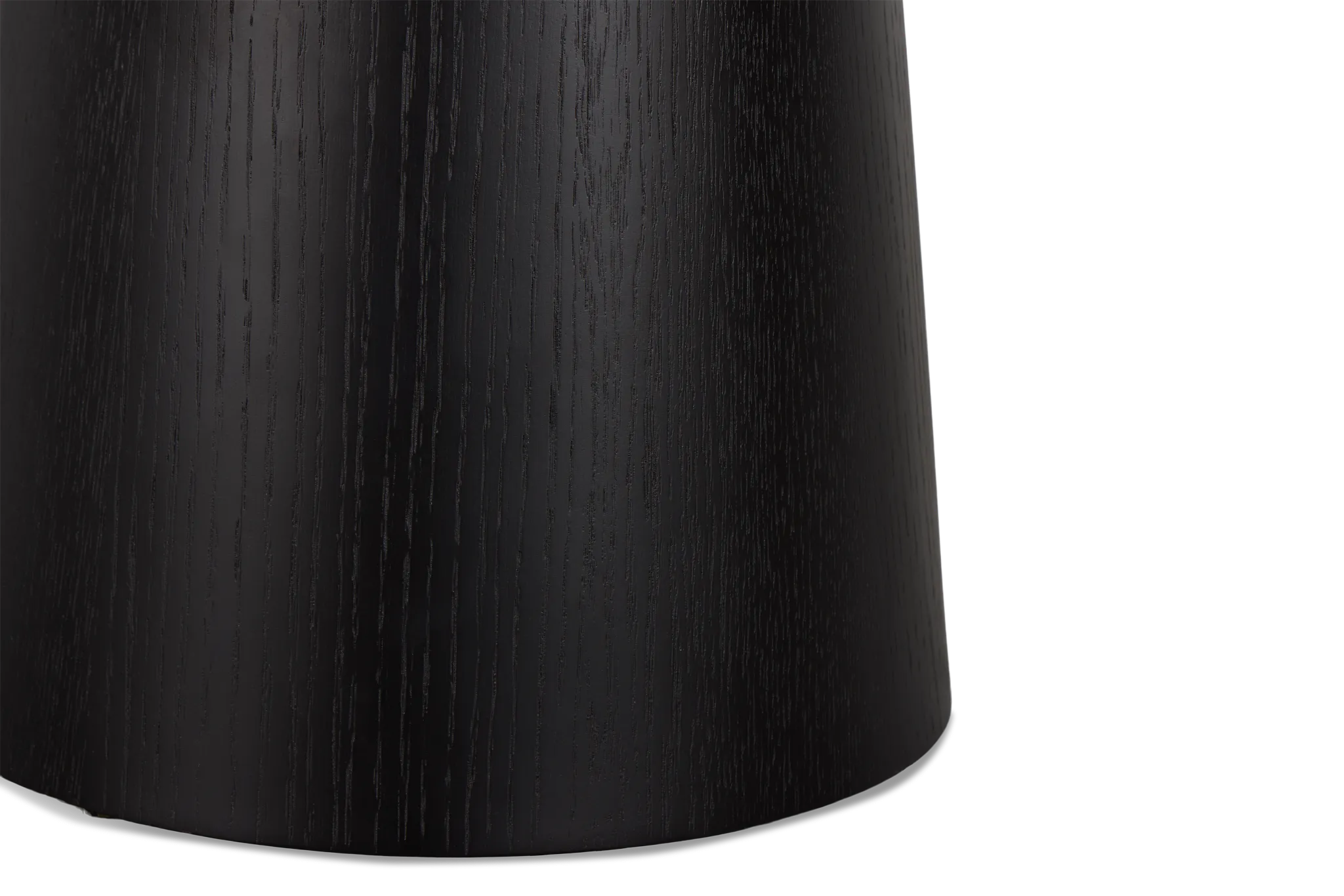 Nomad Black Round End Table