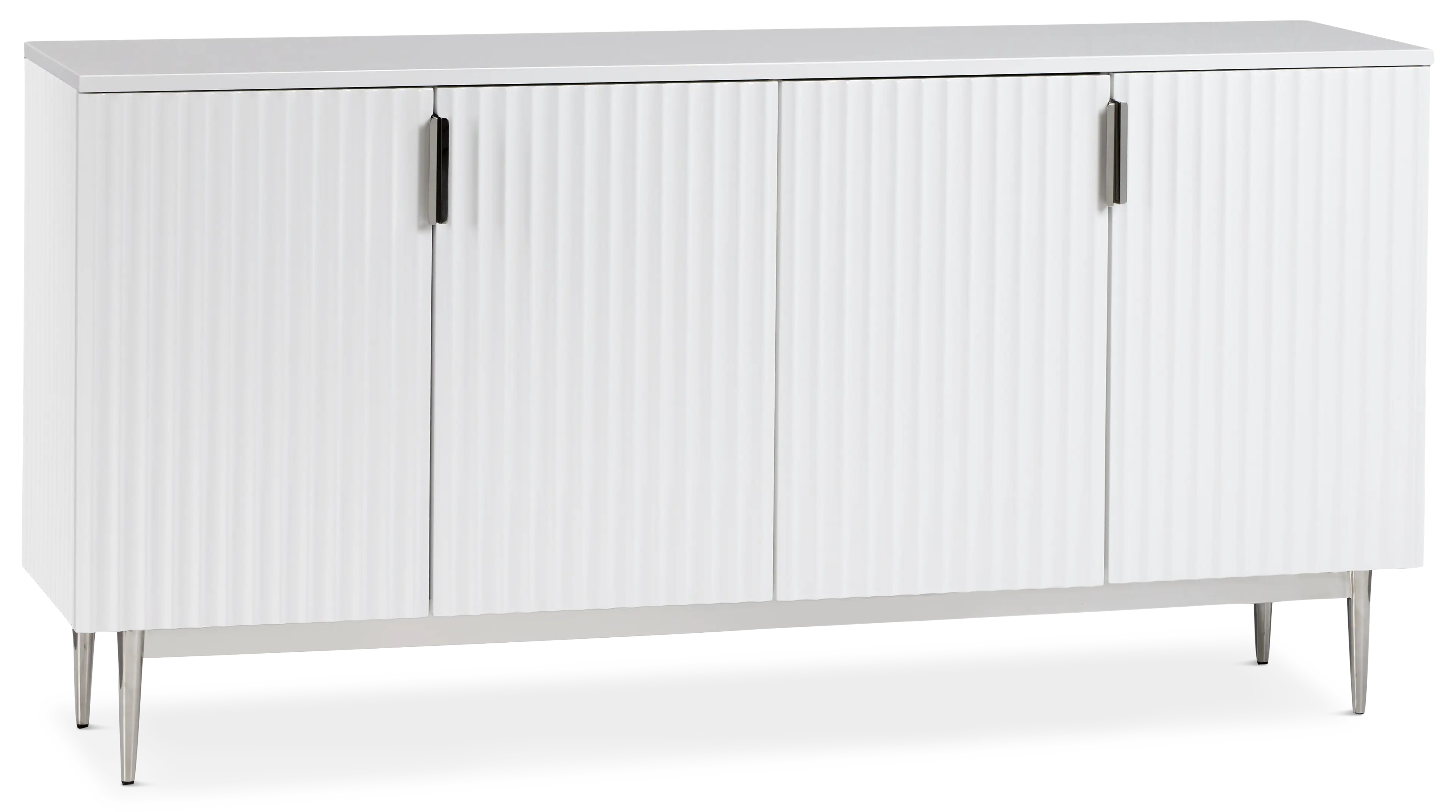 Surge White Four-door Cabinet Surge White Four-door Cabinet
