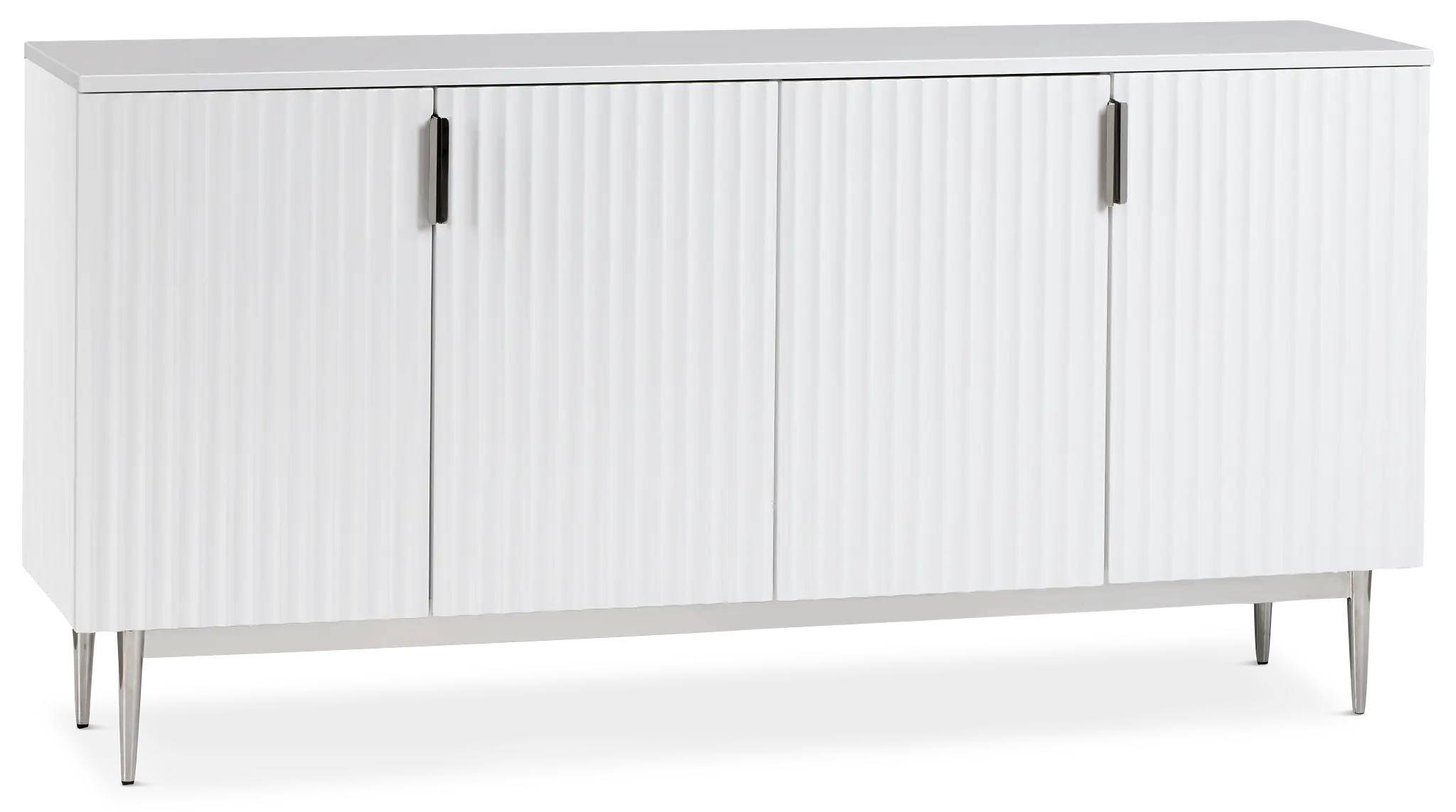 Surge White Four-door Cabinet Surge White Four-door Cabinet