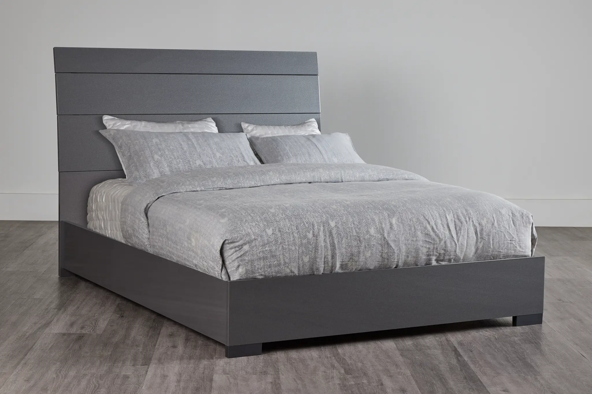 Oslo Gray Platform Bed Oslo Gray Platform Bed