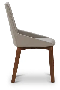 Fresno Taupe Upholstered Side Chair