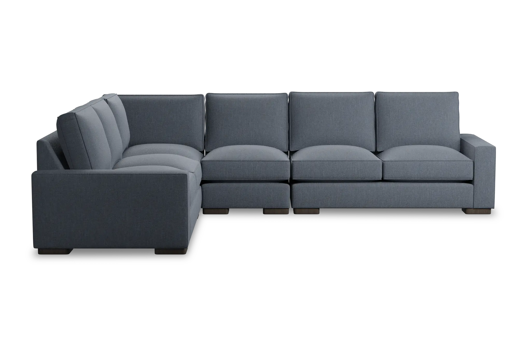 Edgewater Victory Dark Blue Medium Two-arm Sectional Edgewater Victory Dark Blue Medium Two-arm Sectional