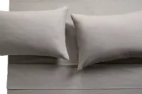 Rest & Renew Linen Blend Gray Sheet Set