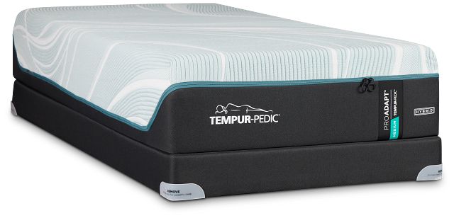 Tempur-pedic Tempur-proadapt Medium Hybrid Low-profile Mattress Set