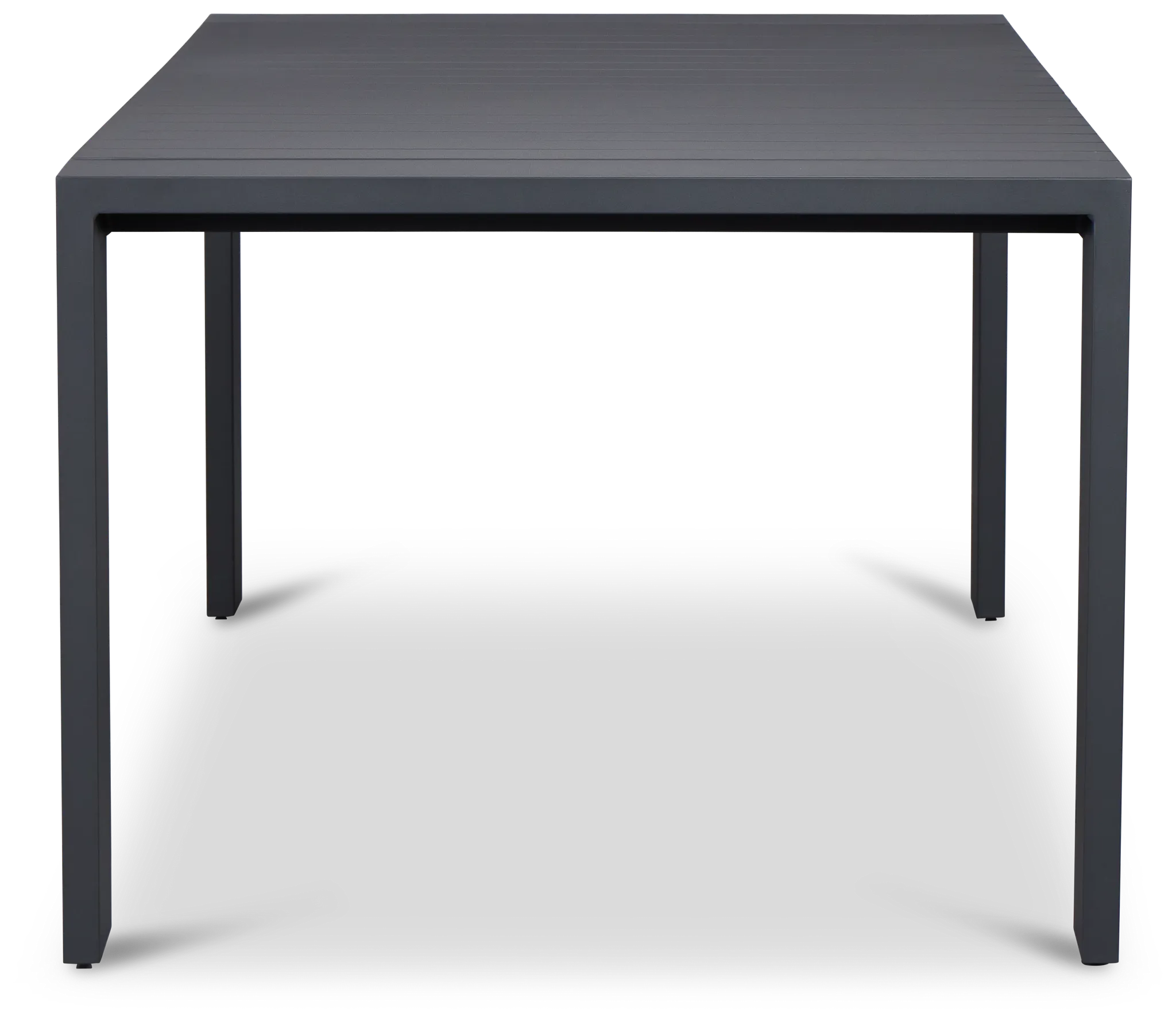 Sunrise Dark Gray 86" Rectangular Table